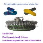  polyurethane double color insole machine pu insole production line
